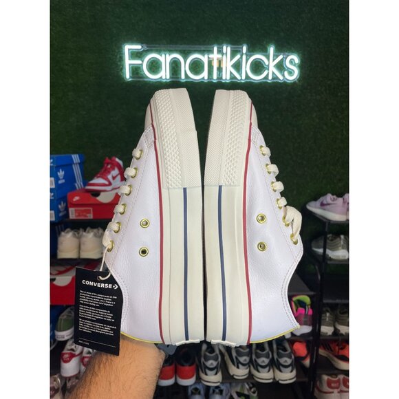 Converse Chuck Taylor Platform OX Womens Size 6.5 Shoes White Casual 173159C - Picture 6 of 8